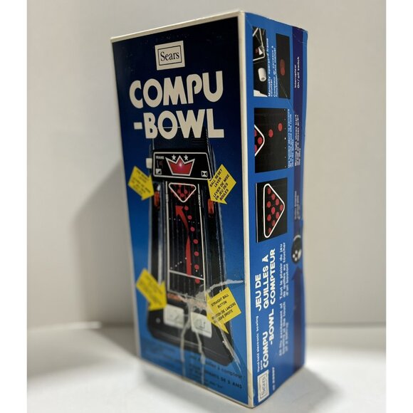 1979 Sears Tomy Compu-Bowl Electronic Hand Held Bowling game WORKING, RARE - Picture 2 of 6